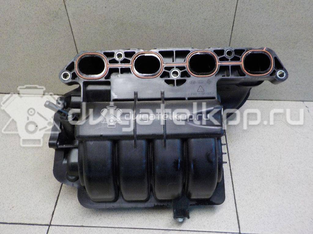 Фото Коллектор впускной для двигателя G4FG для Hyundai I30 / Veloster Fs / Elantra / Creta / Solaris 120-132 л.с 16V 1.6 л бензин 283102B850 {forloop.counter}}