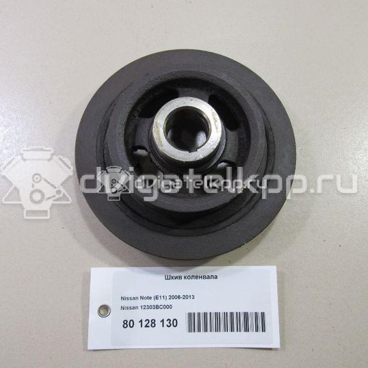 Фото Шкив коленвала для двигателя CR14DE для Nissan Note / Micra 88-98 л.с 16V 1.4 л бензин 12303BC000