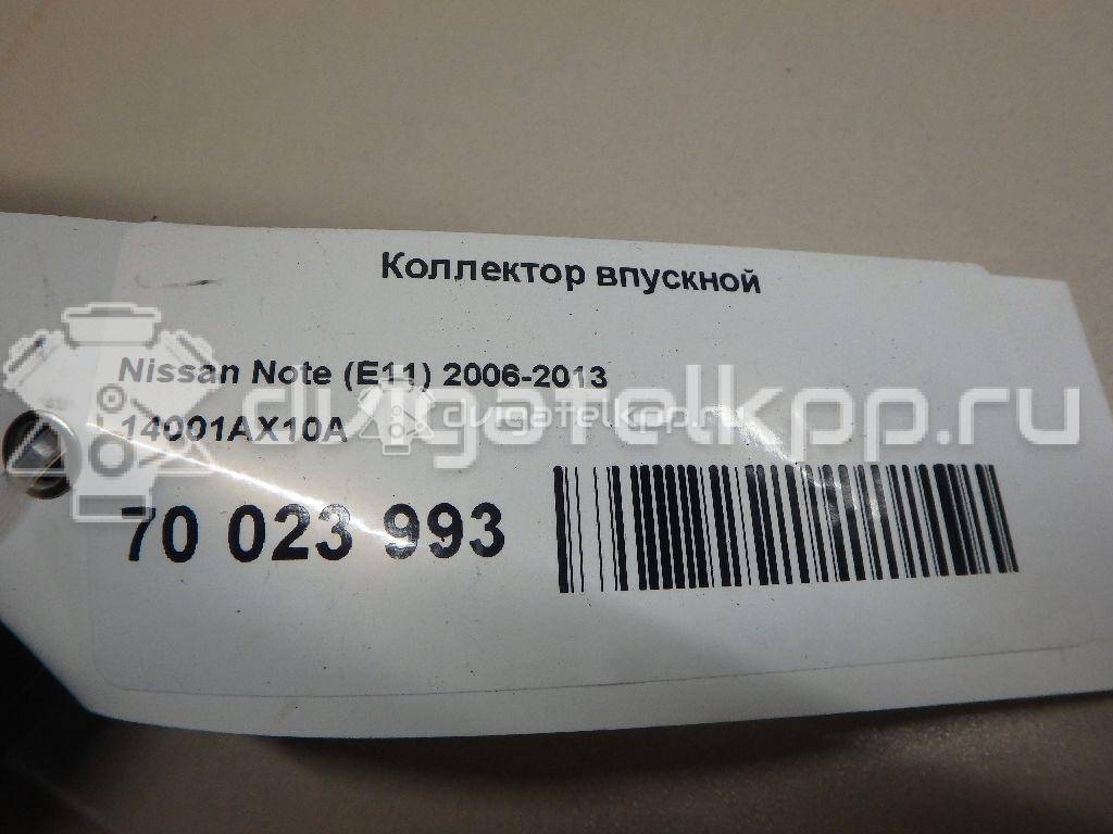 Фото Коллектор впускной для двигателя CR14DE для Nissan Note / Micra 88-98 л.с 16V 1.4 л бензин 14001AX10A {forloop.counter}}