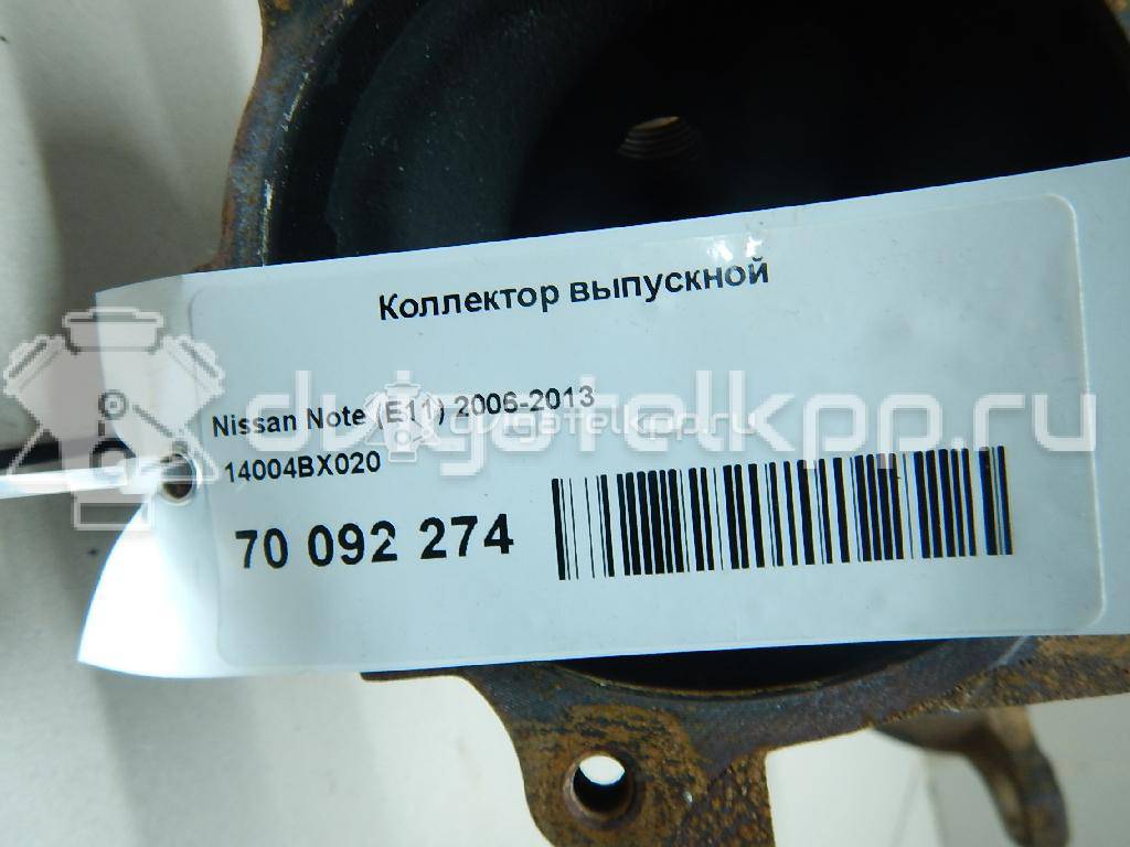 Фото Коллектор выпускной для двигателя CGA3DE для Nissan Micra 82-101 л.с 16V 1.3 л бензин 14004BX020 {forloop.counter}}