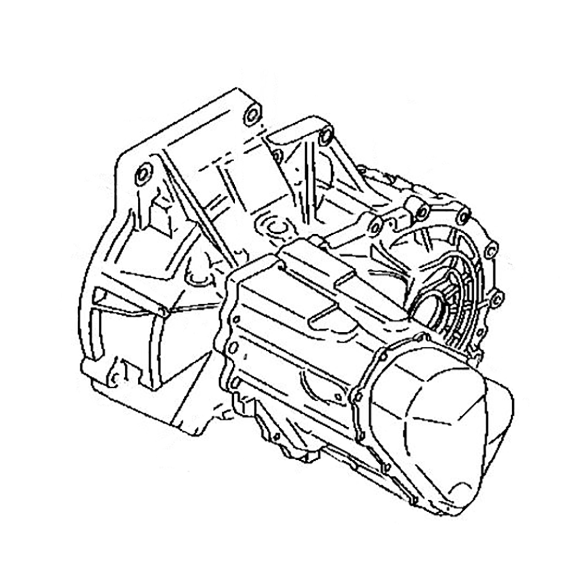 Фото Контрактная (б/у) МКПП для Volkswagen / Skoda / Vw (Svw) 190 л.с 30V 2.8 л BBG бензин